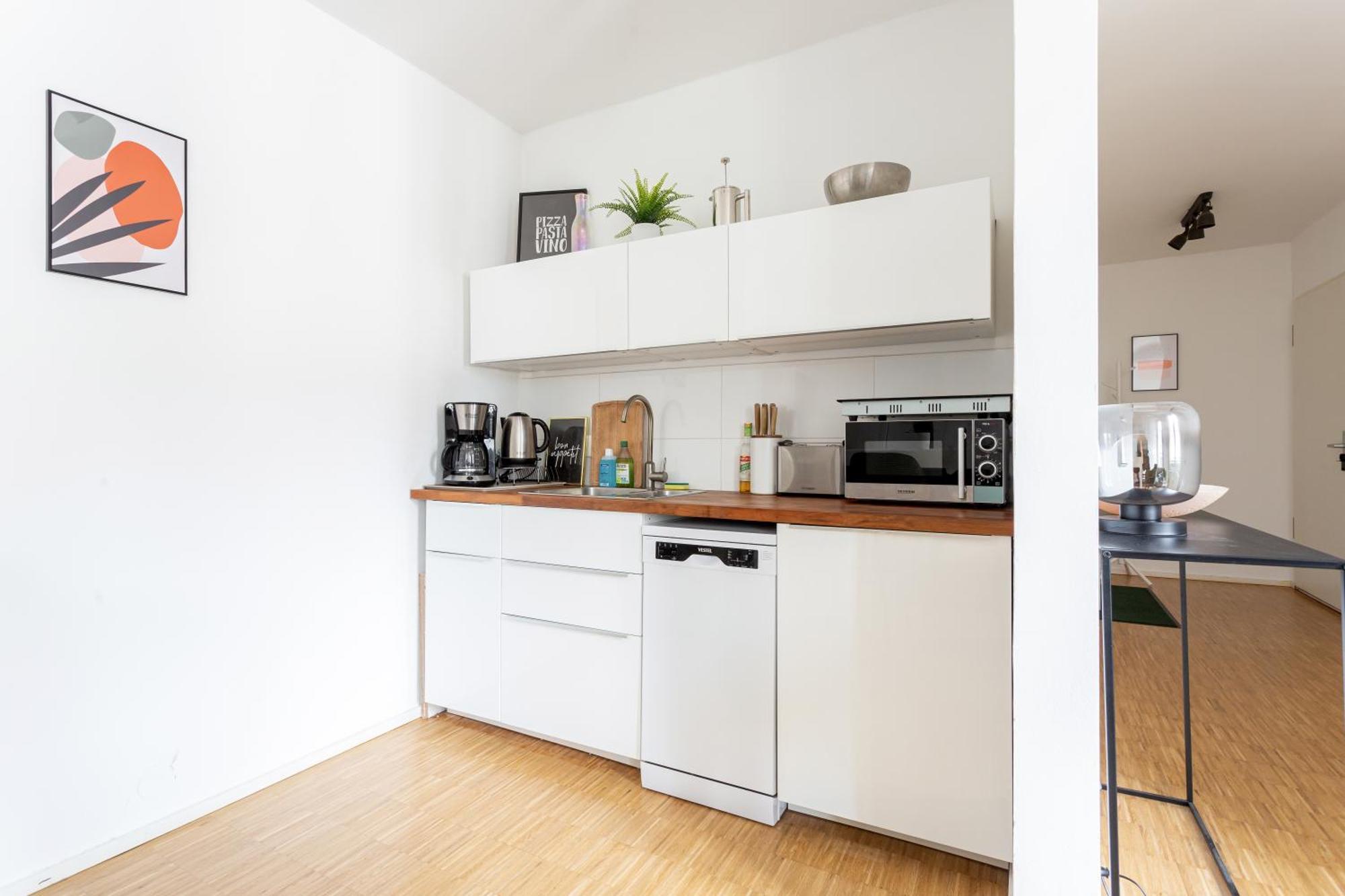 Global Living - Design Apartment I Central I Smart-Tv I Kitchen I Berlin Exterior photo