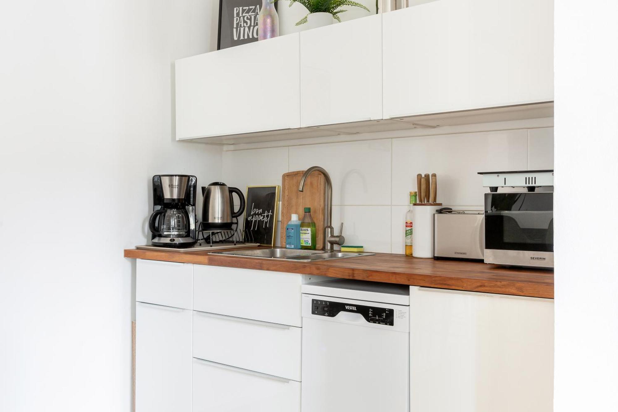 Global Living - Design Apartment I Central I Smart-Tv I Kitchen I Berlin Exterior photo